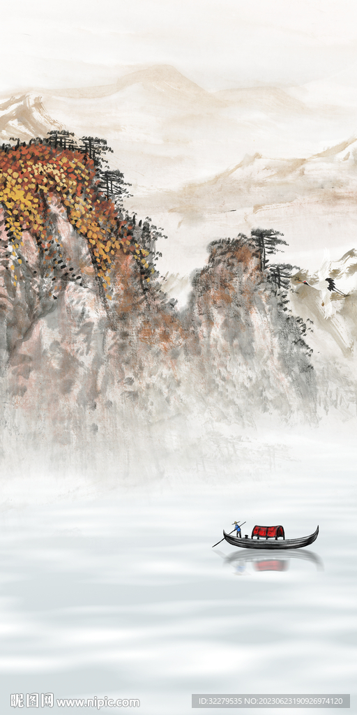 古风 新款高档玄关 tIF分层