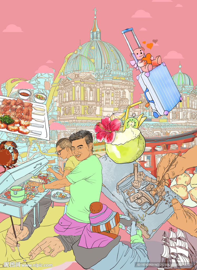 一起旅游吧 心在路上 