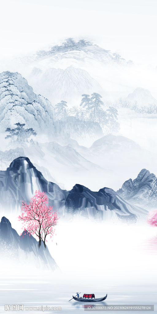 大气 意境简奢玄关 tIf分层