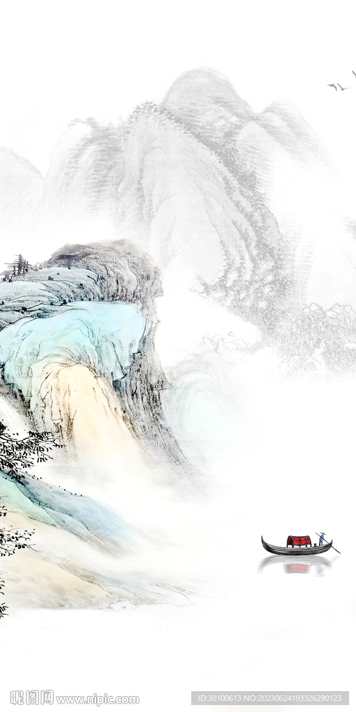 复古 大气高端玄关 tiF分层