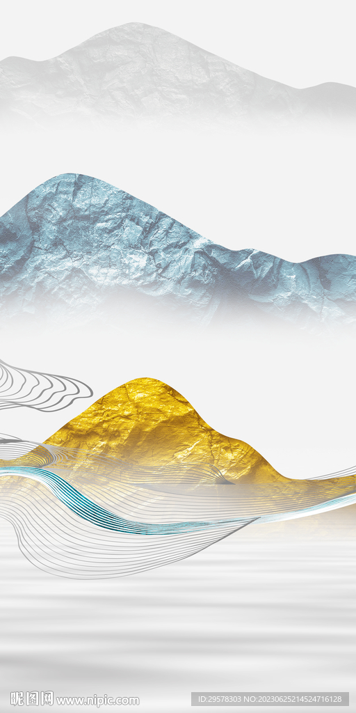 高清 高端简约玄关 tif分层