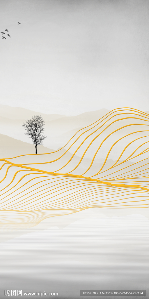 人气 现代高档玄关 tif分层