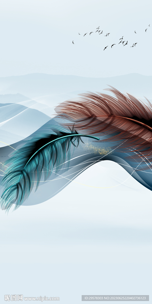 大气 意境简约玄关 tif分层