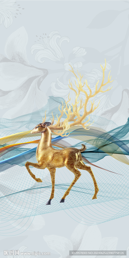 别墅 欧式玄关新画 TIF分层