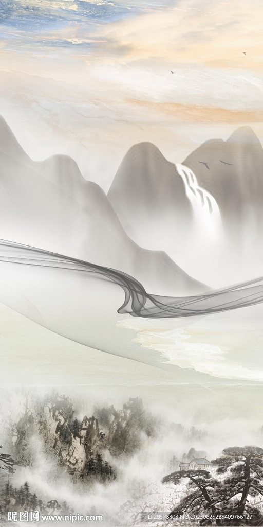 高档 大气高清玄关 tif分层