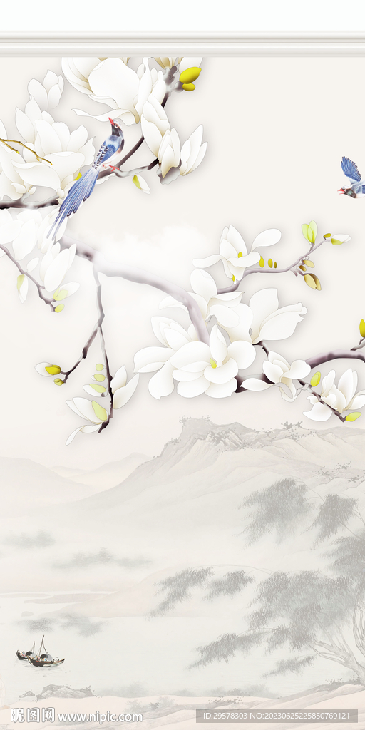 现代 高清豪华玄关 Tif分层