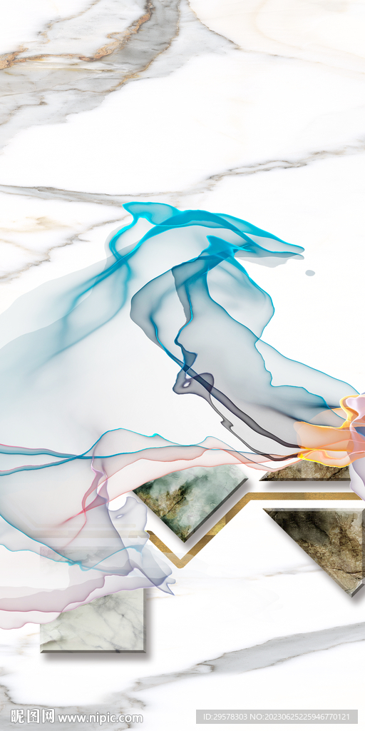 豪华 欧式玄关新画 TIF分层