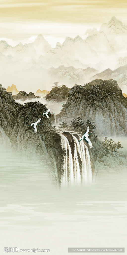 爆款 极简高清玄关 Tif分层