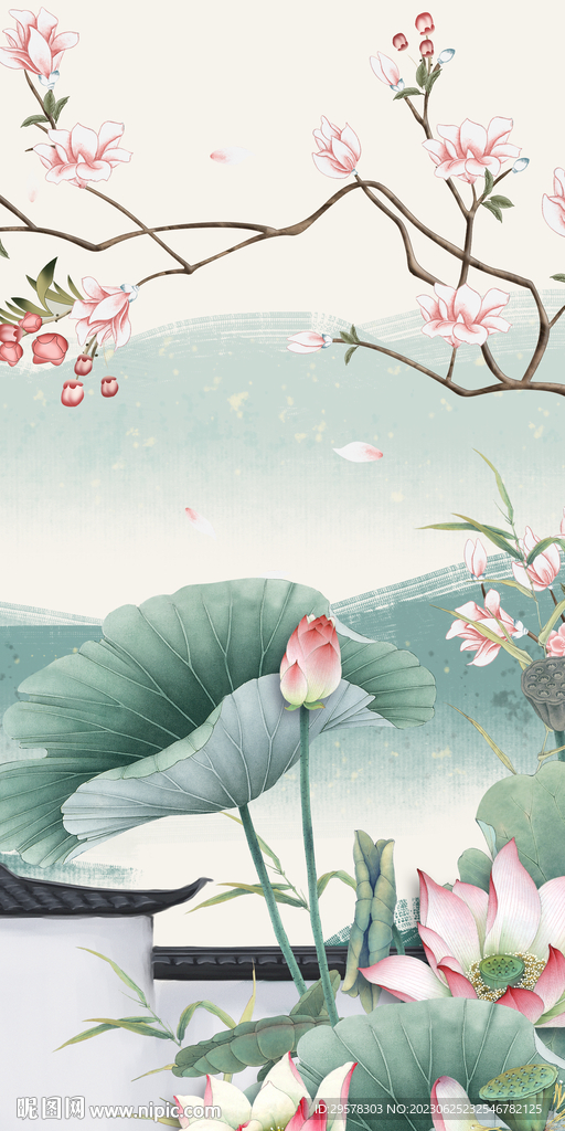 高端 极简高清玄关 Tif分层