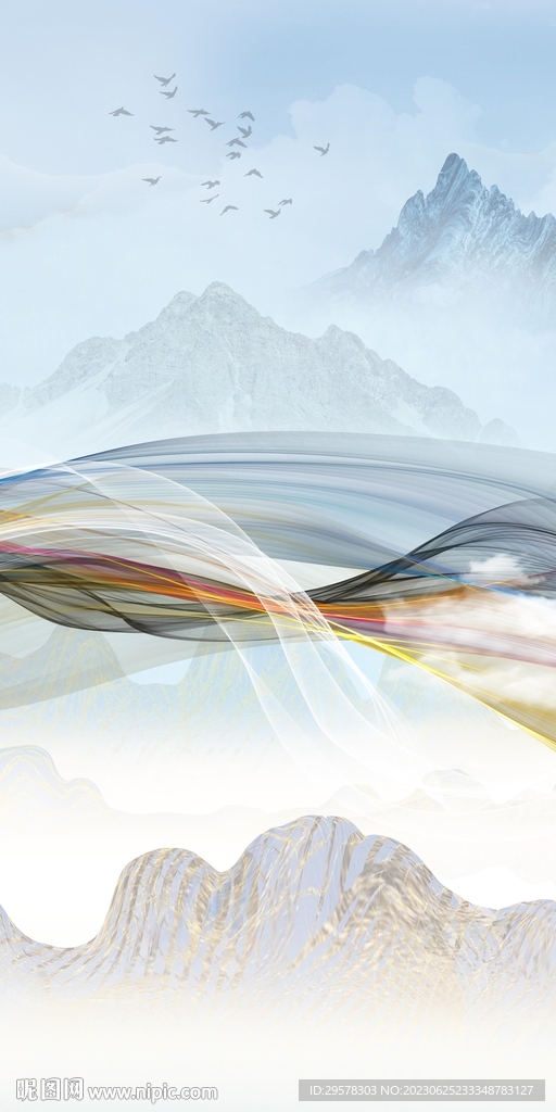 人气 大气高清玄关 tif分层