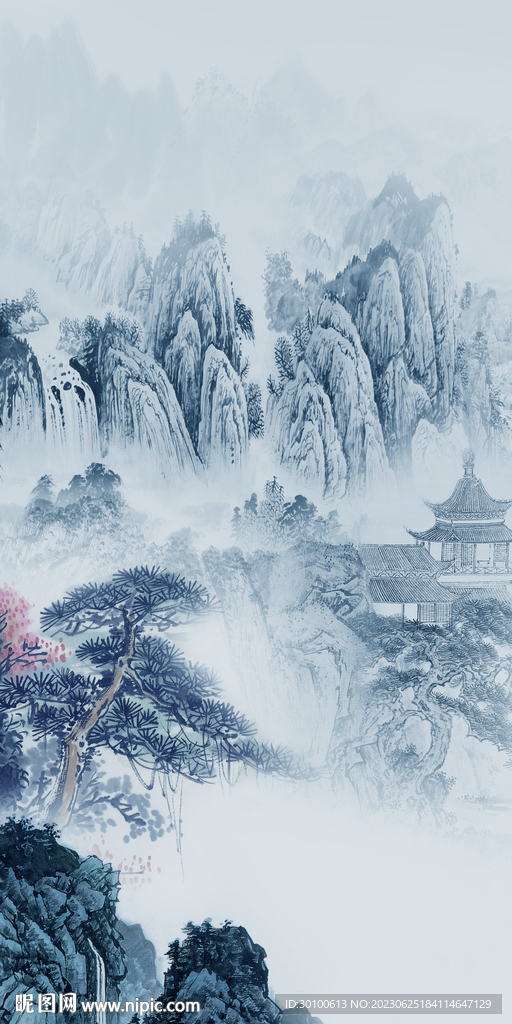 别墅 简约高档玄关 tIf分层