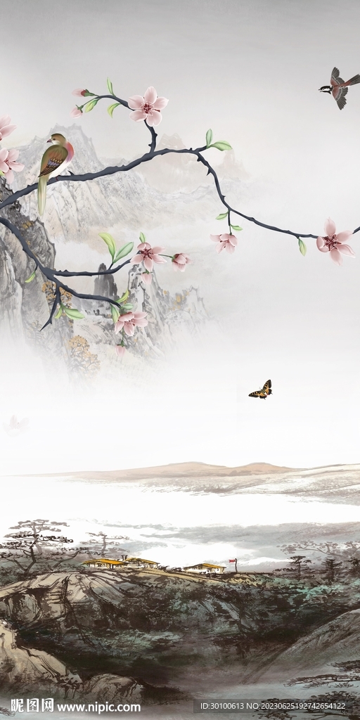 高雅 简奢人气玄关 tIf分层