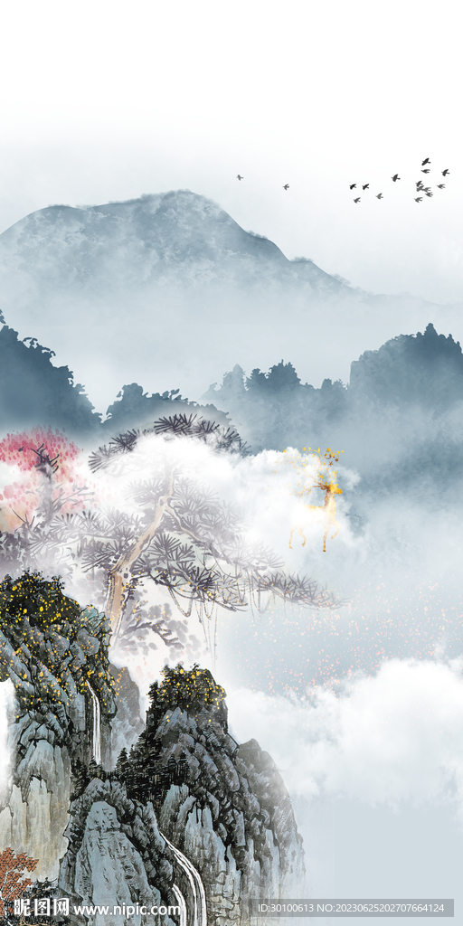 大气 现代高端玄关 tif分层