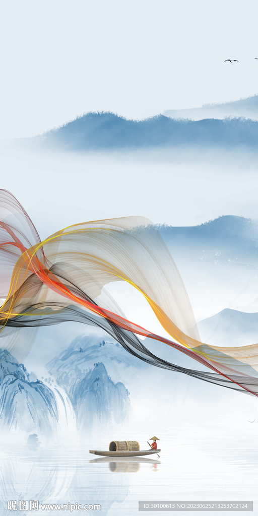 极简 高端中式玄关 tiF分层