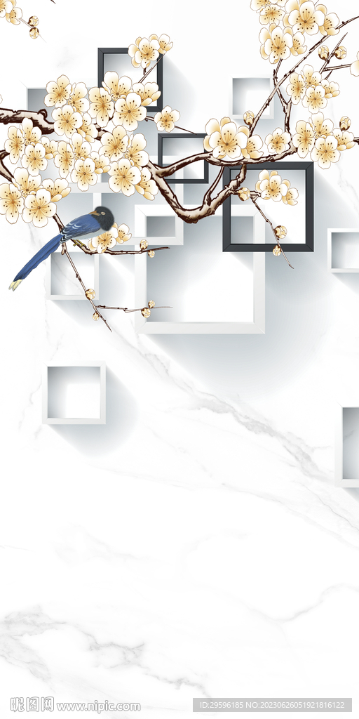 高雅 人气现代玄关 TIF分层