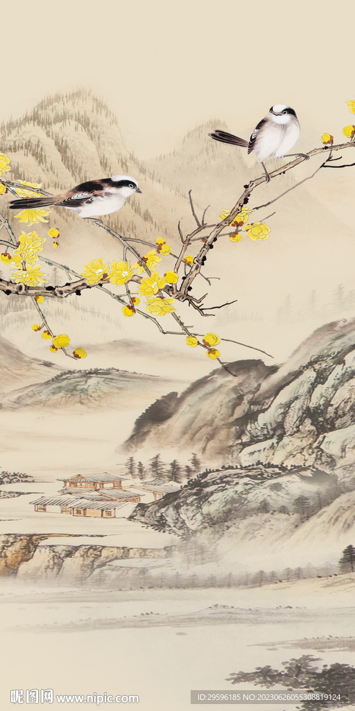 现代 高清轻奢玄关 TiF分层