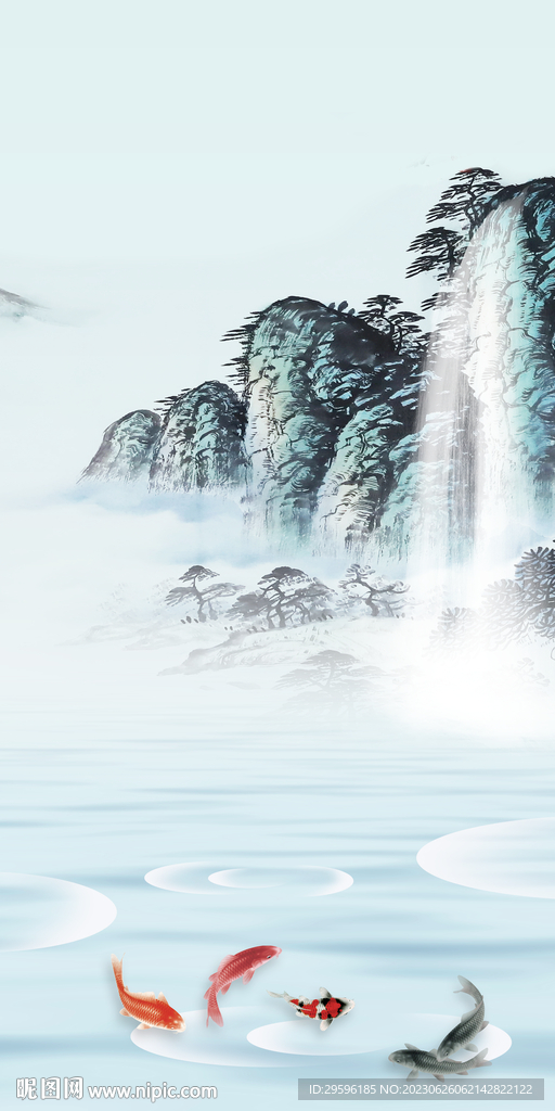 高雅 中式高端玄关 tif分层