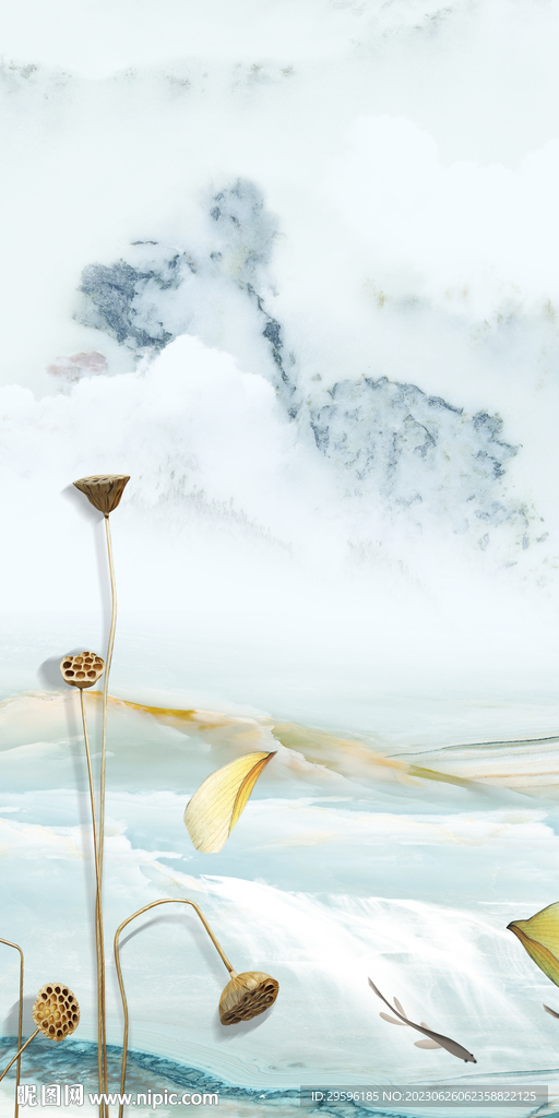 现代 中式高端玄关 tif分层