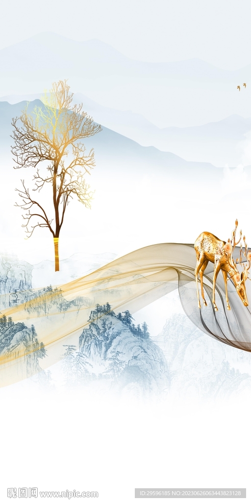 简约 最新高端玄关 tif分层