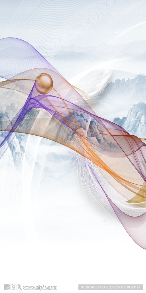 人气 中式高端玄关 tif分层