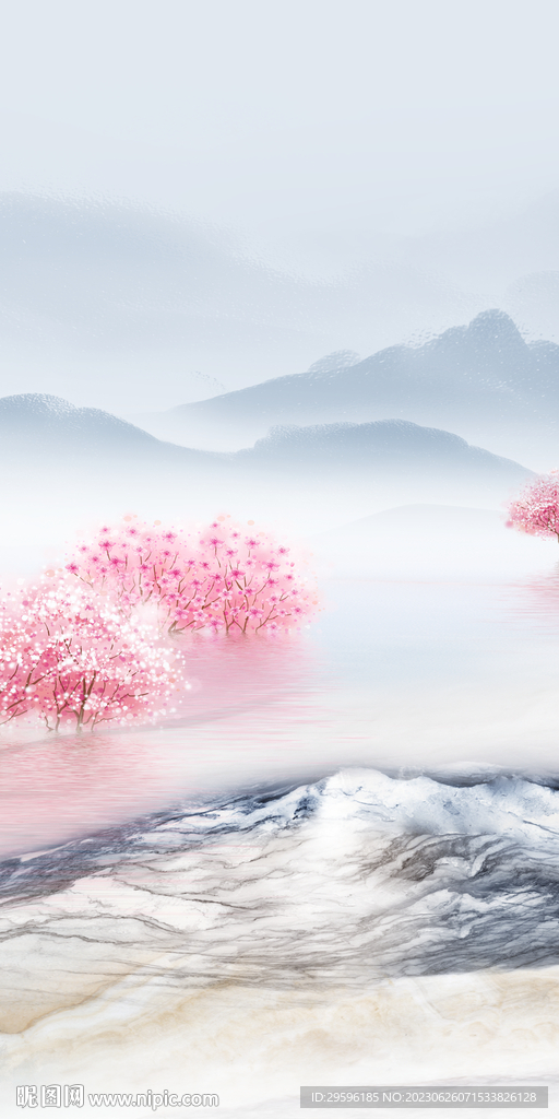 高端 简约高档玄关 tif分层