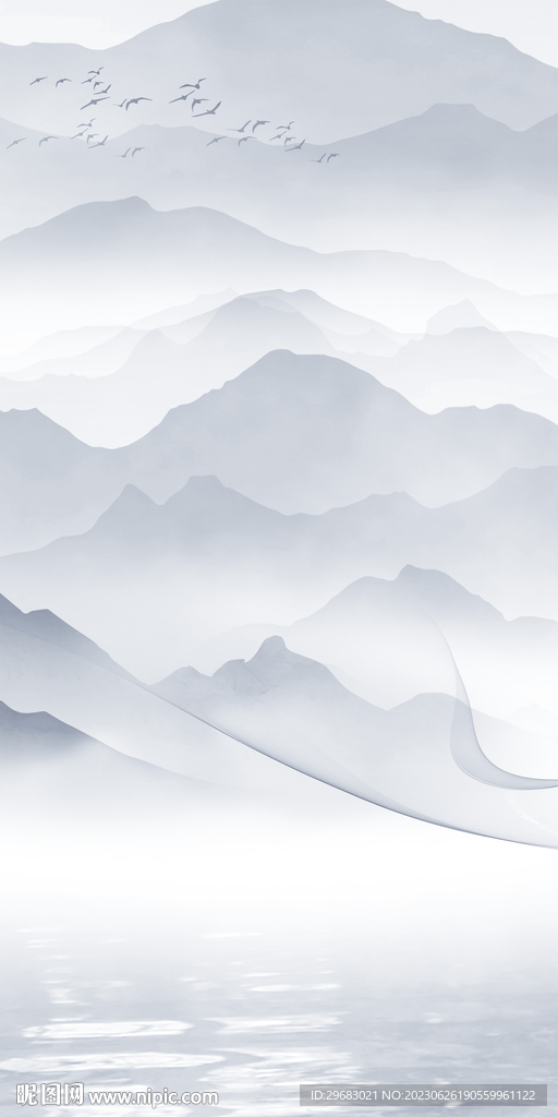 意境 最新中式玄关 TIf分层