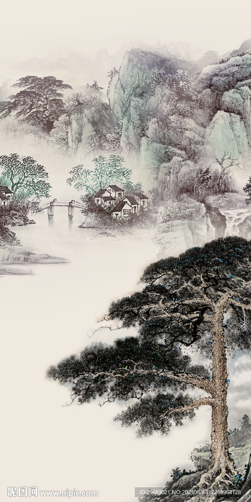 爆款 高端中式玄关 TIf分层