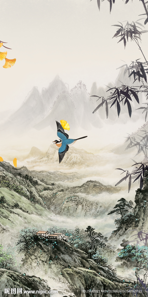 最新 高端中式玄关 TIf分层