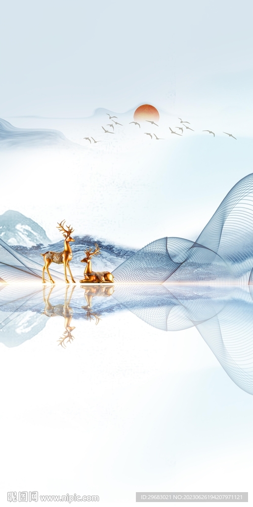 爆款 中式新款玄关 tIf分层