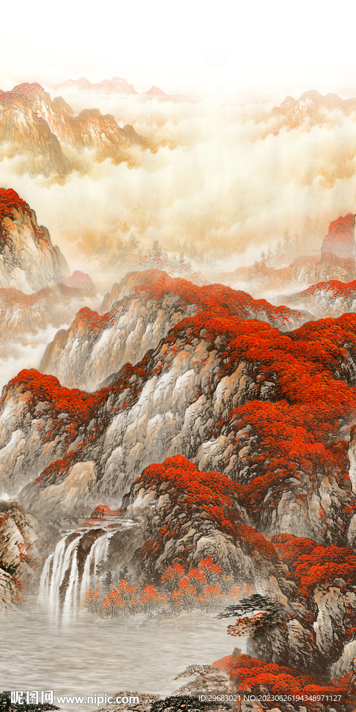 最新 中式新款玄关 tIf分层