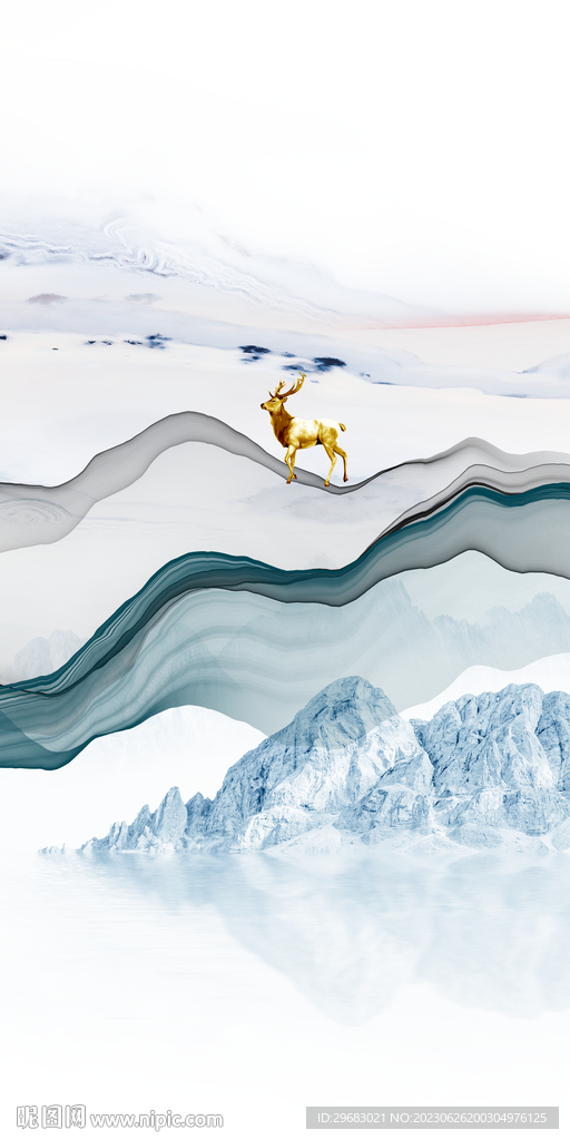 意境 大气简奢玄关 TIf分层