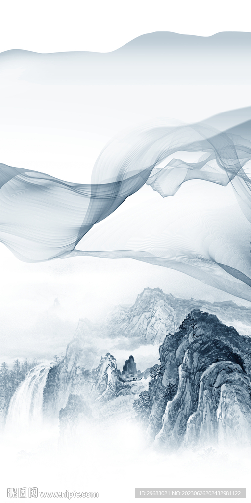 新款 中式现代玄关 tIf分层