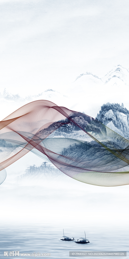 人气 大气简奢玄关 TIf分层