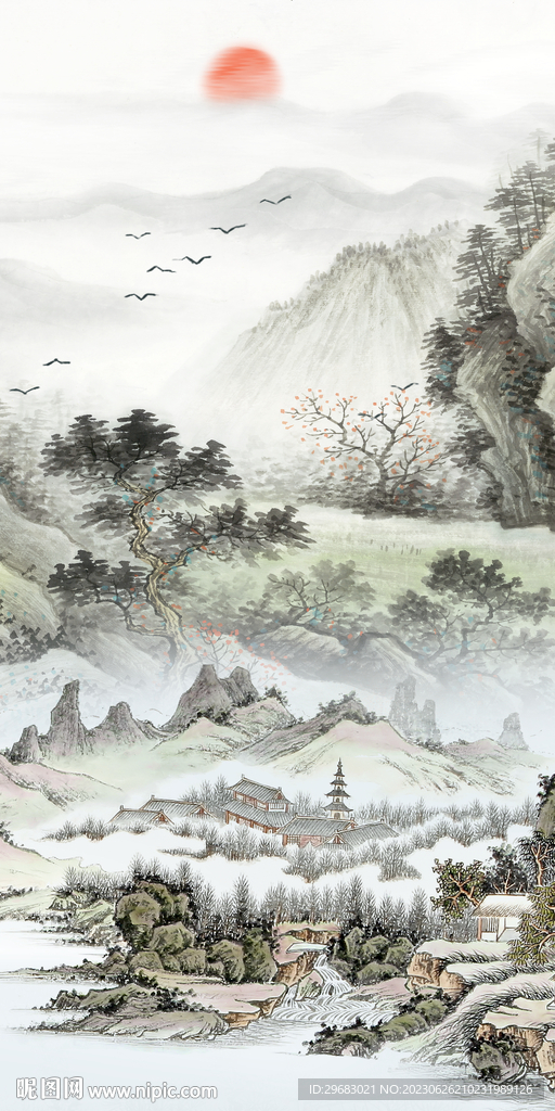 高清 高端现代玄关 TIf分层