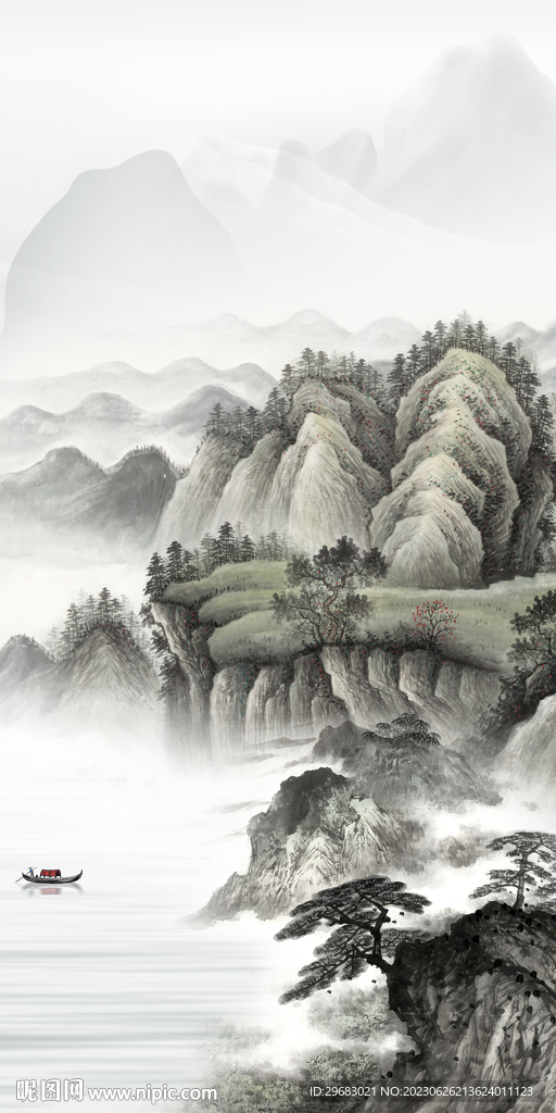 大气 新款高端玄关 TIf分层