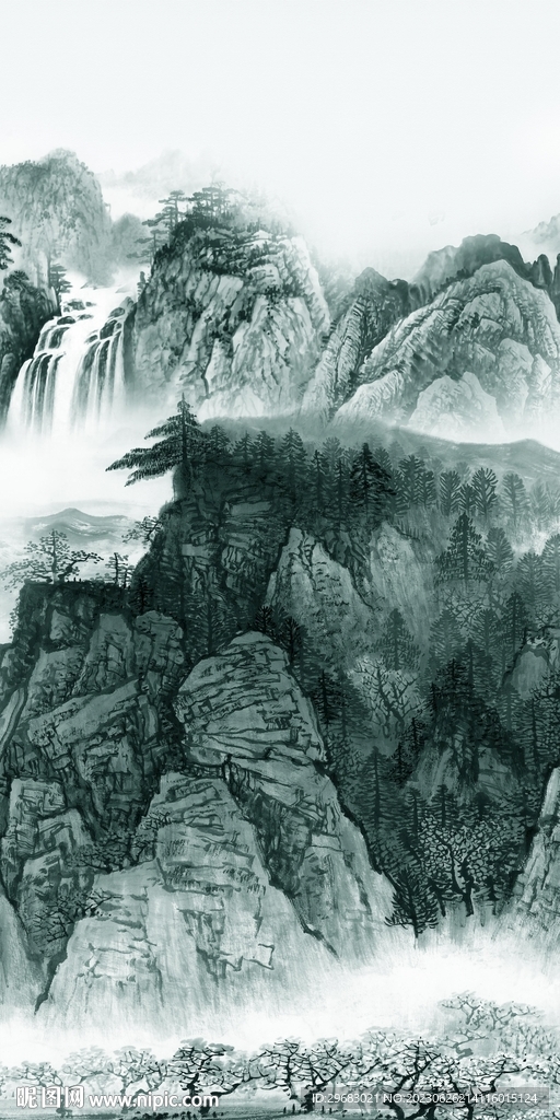 极简 高雅大气玄关 TIf分层