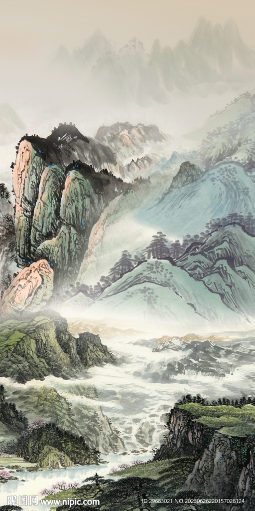 人气 意境现代玄关 TIf分层