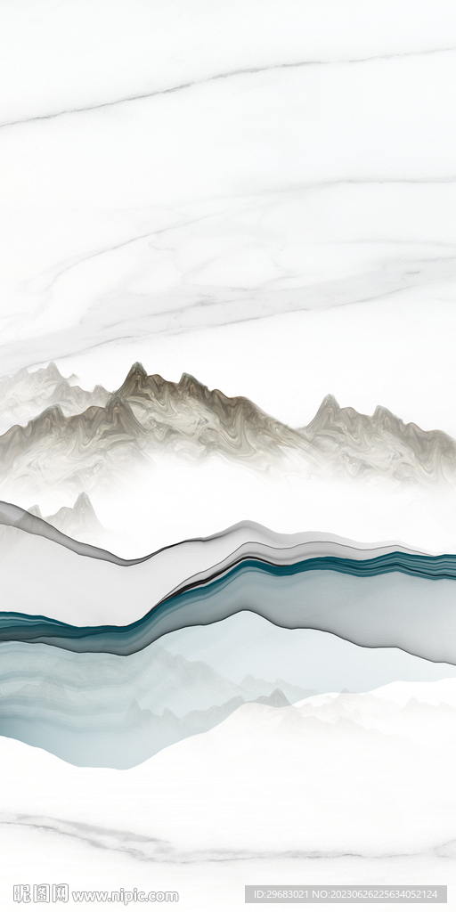 意境 新玄关中式画 Tif分层