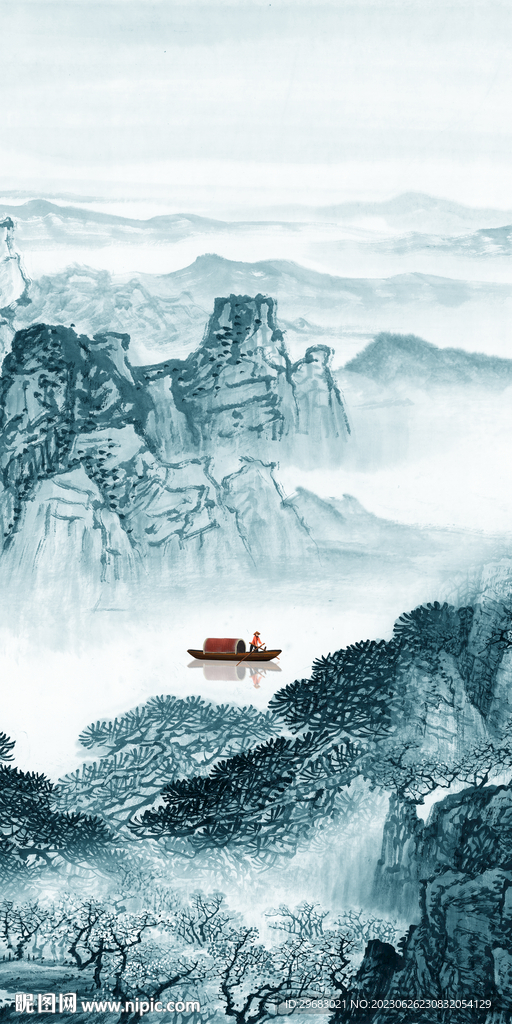 简约 轻奢中式玄关 TiF分层