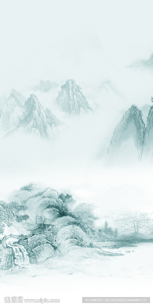 大气 新上架玄关画 Tif分层