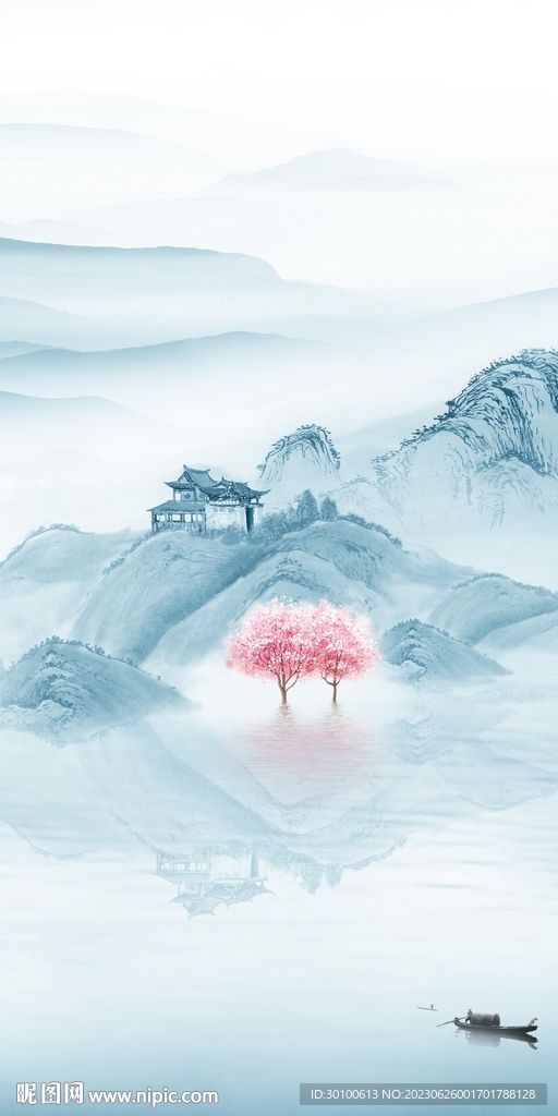 新品 简约玄关新画 Tif分层