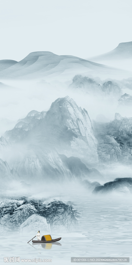 高端 简约玄关新画 Tif分层