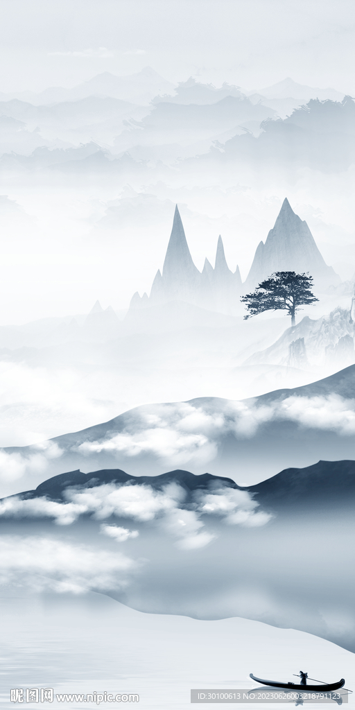 高端 中式简约玄关 tiF分层