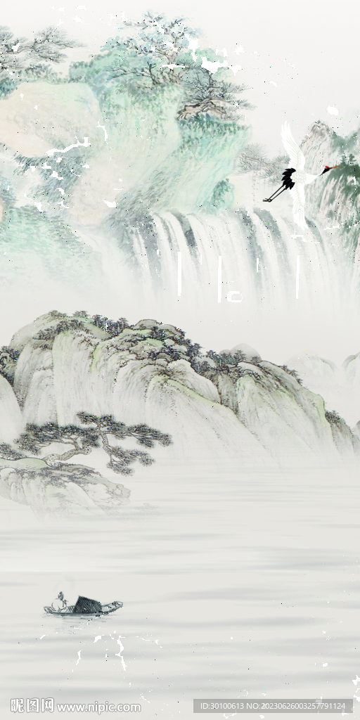 人气 简约玄关新画 Tif分层