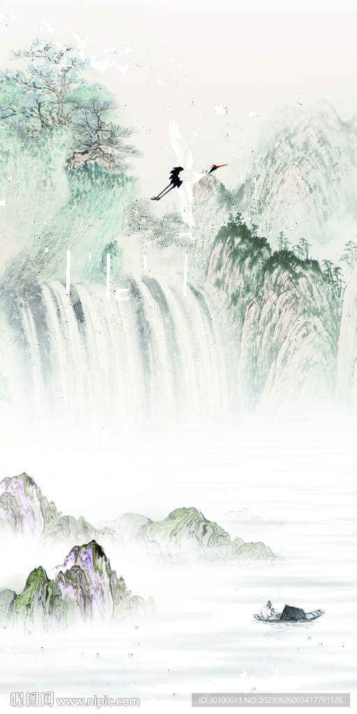 古风 中式简约玄关 tiF分层