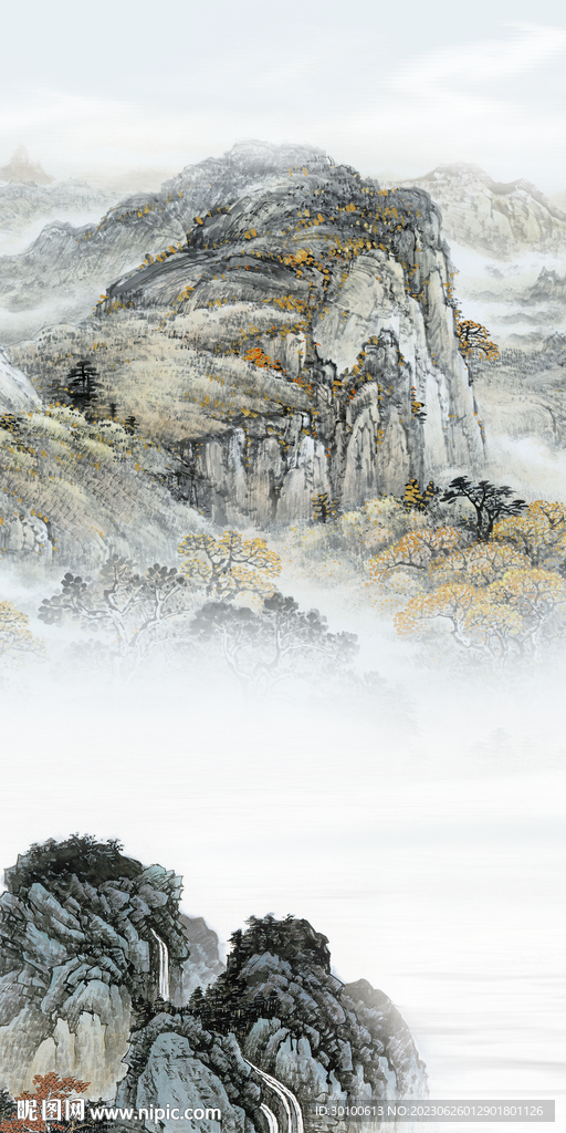 高档 中式人气玄关 TiF分层