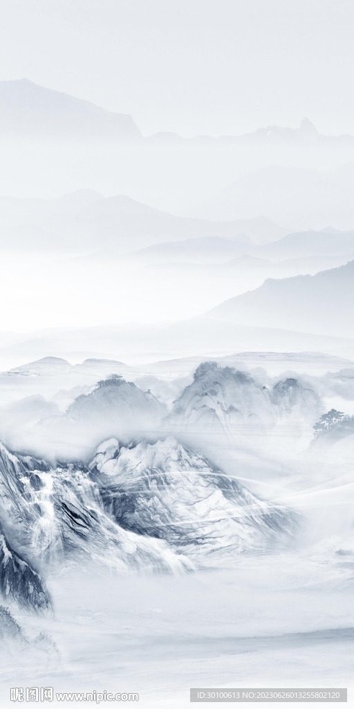 简约 中式人气玄关 TiF分层