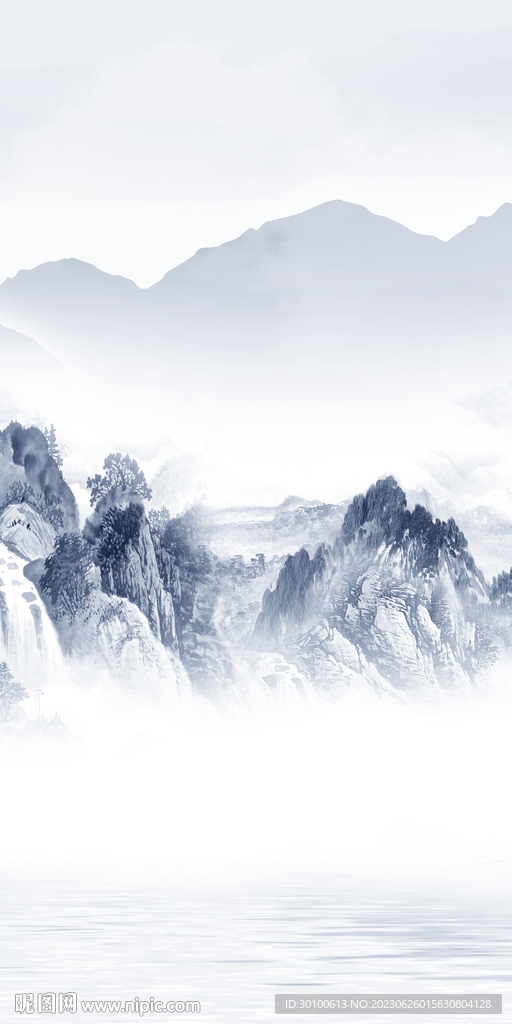 中式 最新高雅玄关 tif分层