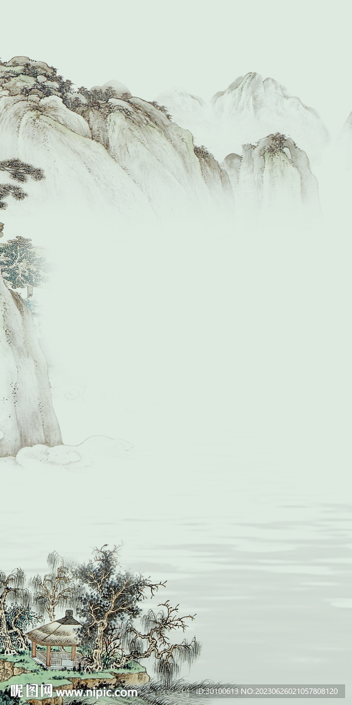 中式 高雅高端玄关 tif分层