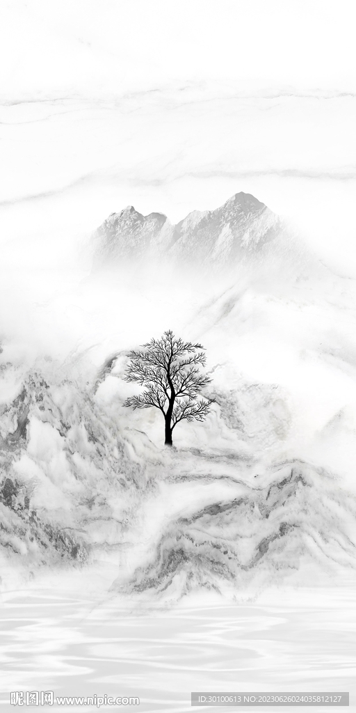 现代 奢雅高档玄关 tif分层